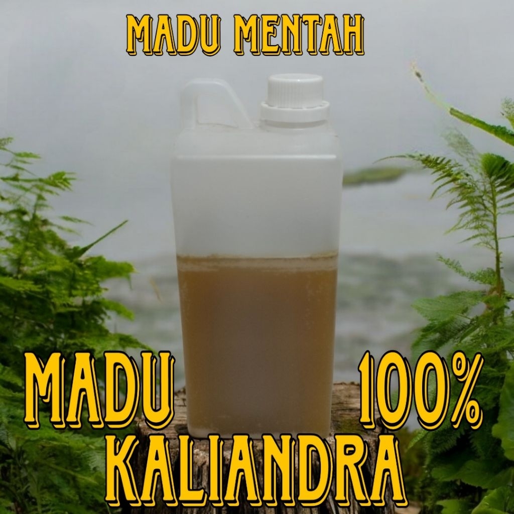 

Madu Asli Murni Kaliandra PURE MADU RAW HONEY 100% 1kg Herbal Premium