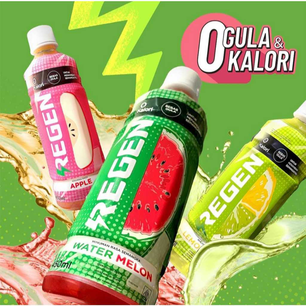 

Regen Minuman Sehat Bebas Gula 450 ml