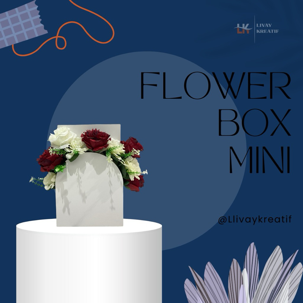 

FLOWER BOX MINI UCAPAN UNTUK APAPUN ( COSTUM KATA KATA )