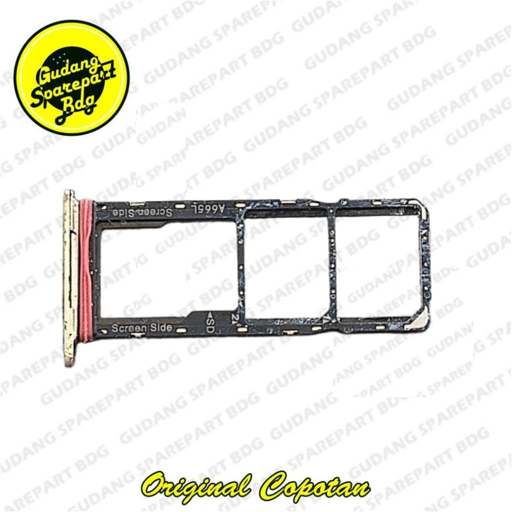 Simtray Tatakan Kartu untuk Itel A70 Second ORI Copotan