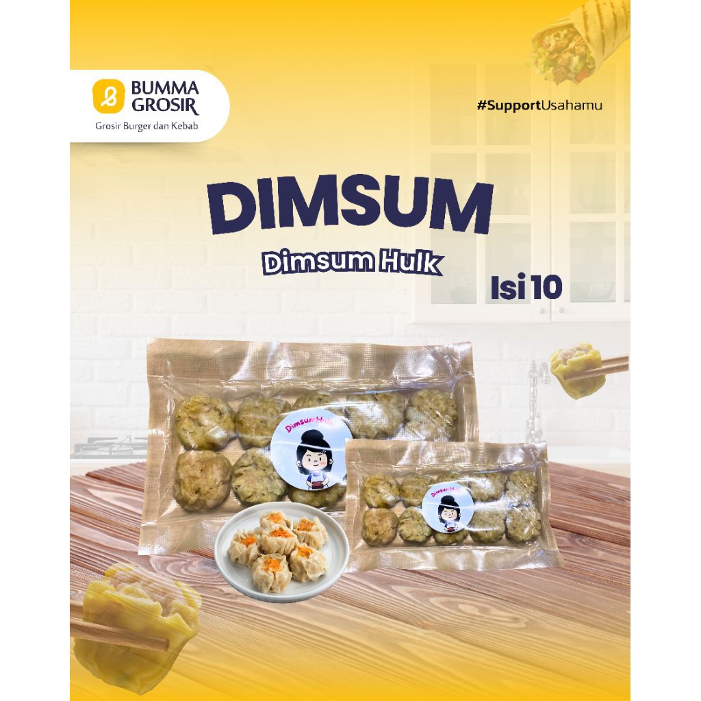 

Dimsum Baby Hulk Isi 10pcs