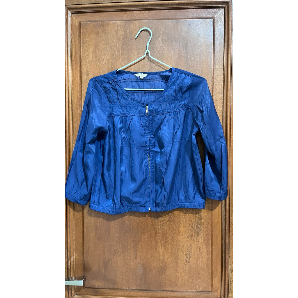 blue cardigan et cetera