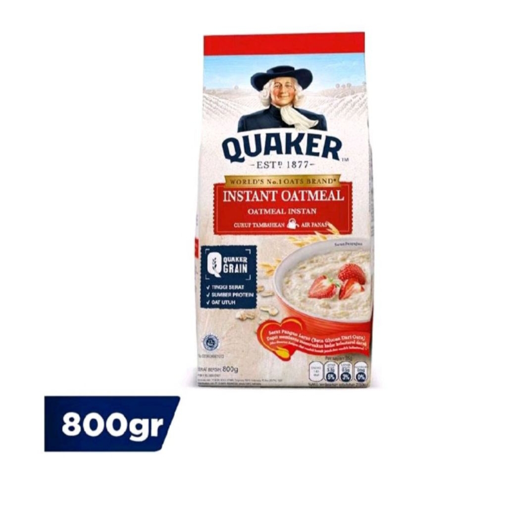 

[EXPIRED MARET 2026] QUAKER INSTANT OATMEAL 800 gram
