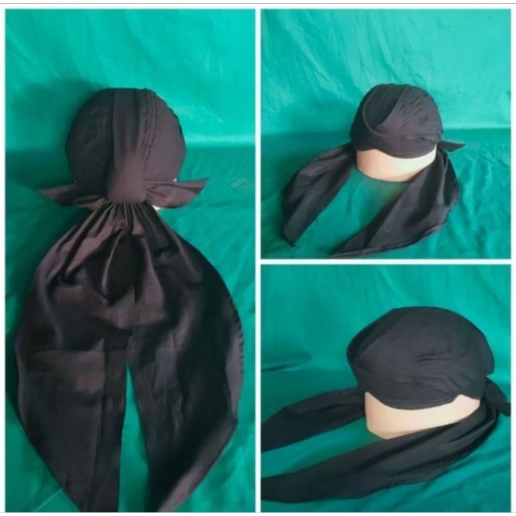 blangkon hitam polos sliwir