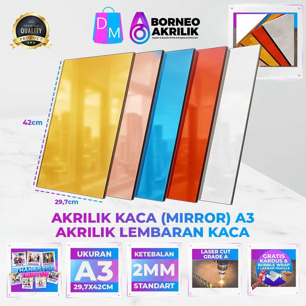 

AKRILIK KACA MIRROR A3 2MM AKRILIK LEMBARAN KREASI AKRILIK BORNEO AKRILIK DILEMASHOP LIFEHAUSE AKRILIK BANJARMASIN AKRILIK BANJARBARU AKRILIK KALSEL STANDING AKRILIK TENT HOLDER WADAH BROSUR MEDIA PROMOSI PERLENGKAPAN USAHA