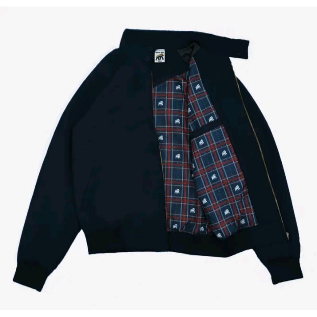 House of Smith Harrington Jacket Hangor Navy #4 - Jaket Harrington Pria