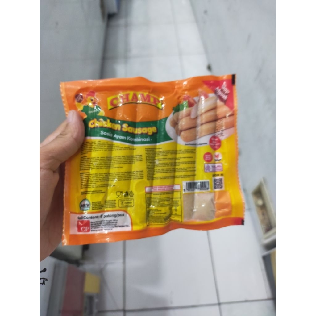 

sosis Cham ayam isi 6