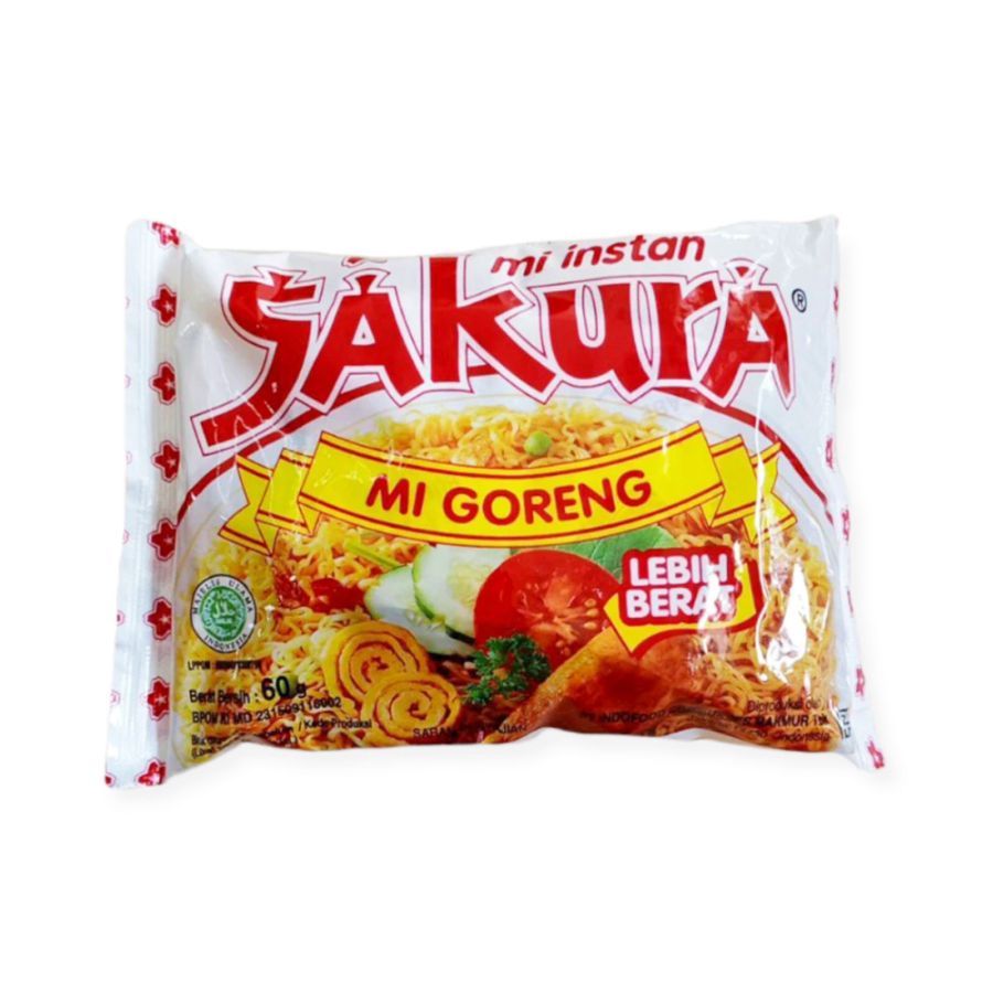 

Sakura Mie Goreng Ayam Mie Instan 10X60gram