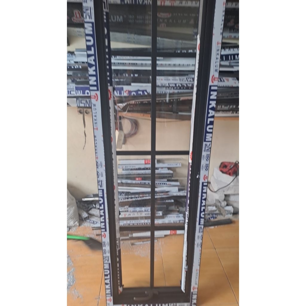 cendela aluminium 50x150