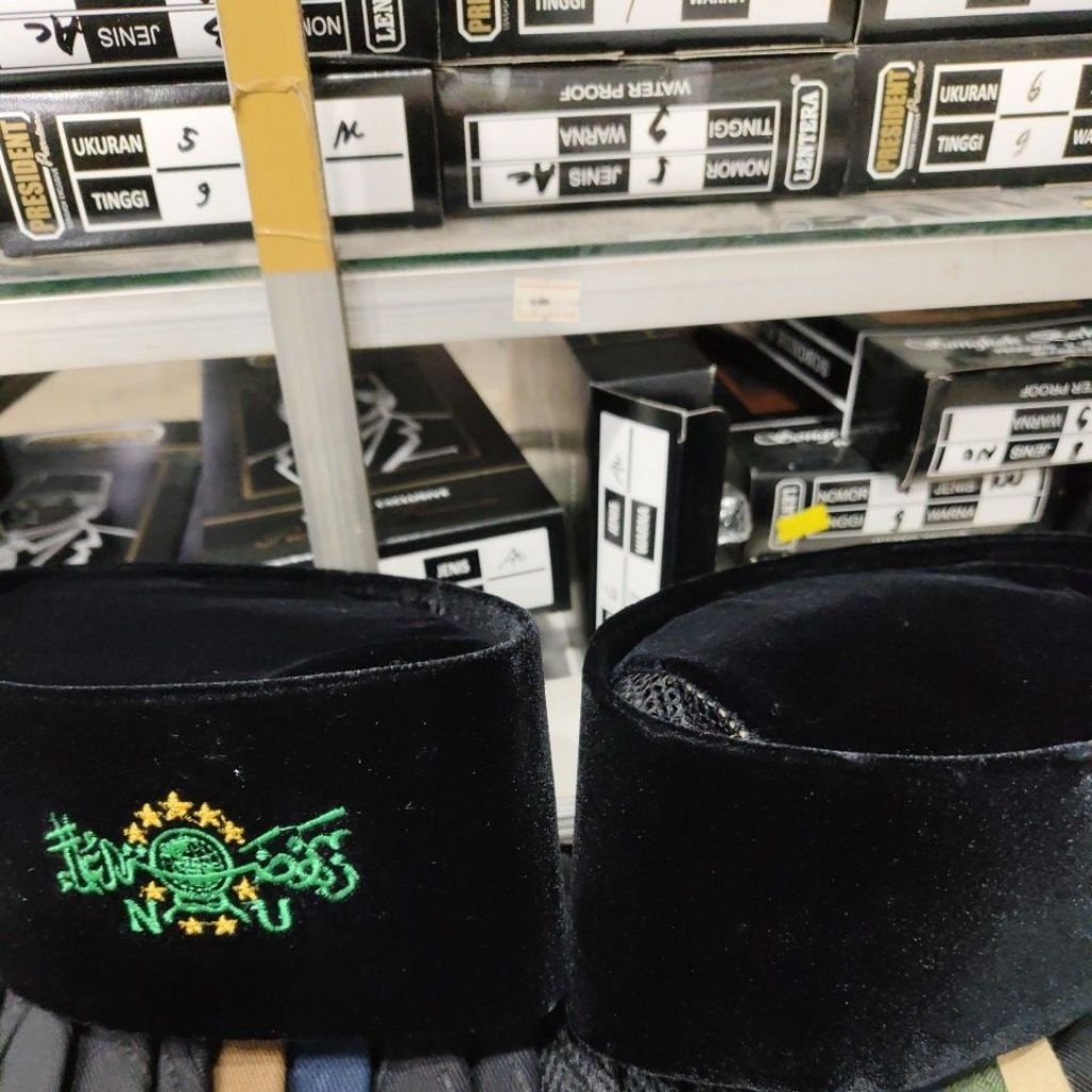 Songkok Bordir Premium – President Exclusive