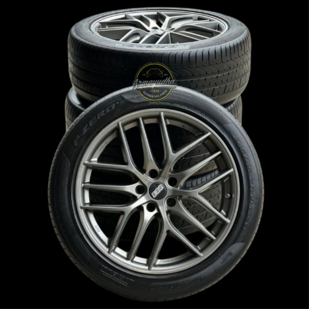 Velg pelek BBS CCR ring 19 lebar 8.5 Et40 Original germany Pcd 5x112/114