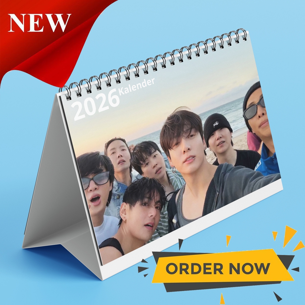 

A&M Kalender BTS Kalender Meja Kalender 2026 Kalender K-POP