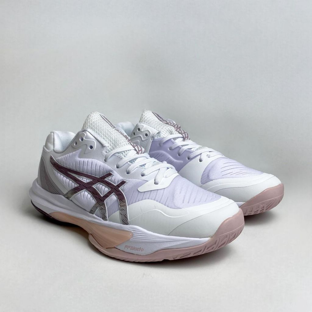 [COD] WHITE PEACH Sepatu Voli/Badminton Pria/Wanita ASICS SKY ELITE FF MT 3 LOW/Super grade Sepatu O