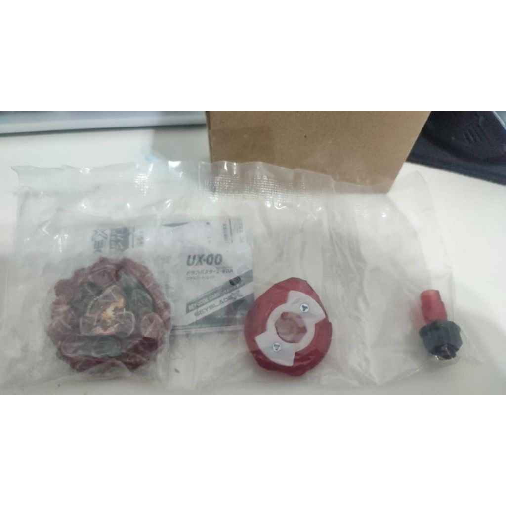 TAKARA TOMY BEYBLADE X UX-00 DRAN BUSTER RED VER