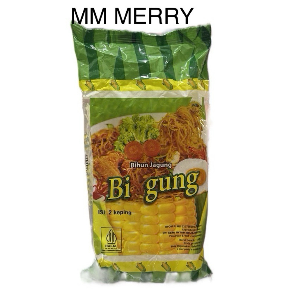 

BIHUN JAGUNG BI GUNG ISI 2 KEPING 140g