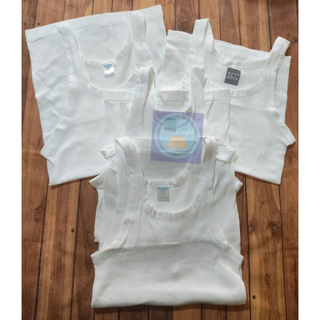 kaos dalam singlet salur super rider sortir pabrik ori kaos dalam  pria