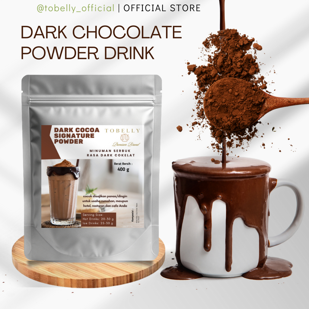 

Tobelly Chocolate Signature 400 g Bubuk Minuman Coklat Cafe