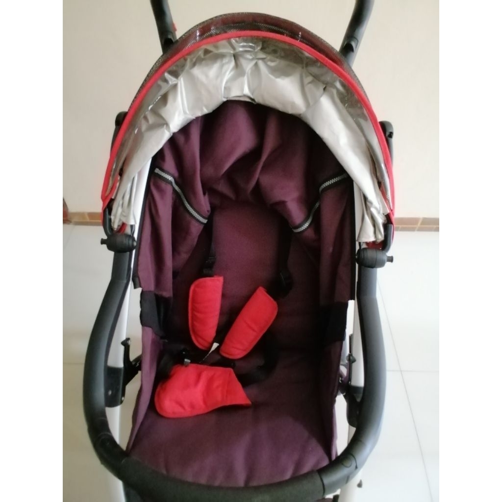STROLLER COCO LATTE COCOLATTE TRIP REVERSIBEL PRELOVED SECOND BEKAS PAKAI
