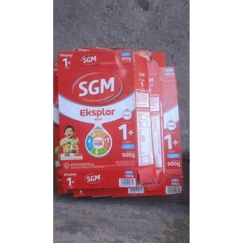 kardus bekas susu sgm 1+ tanpa kode unik