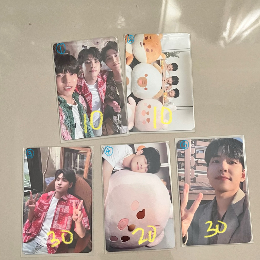 pc photocard day6 kim wonpil young k dowoon eod