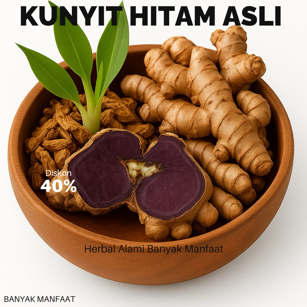 

[ 900 Gram ] Kunyit Hitam Herbal Langka – Obat Kuat Pria Wanita, Anti Radang & Jaga Daya Tahan Tubuh