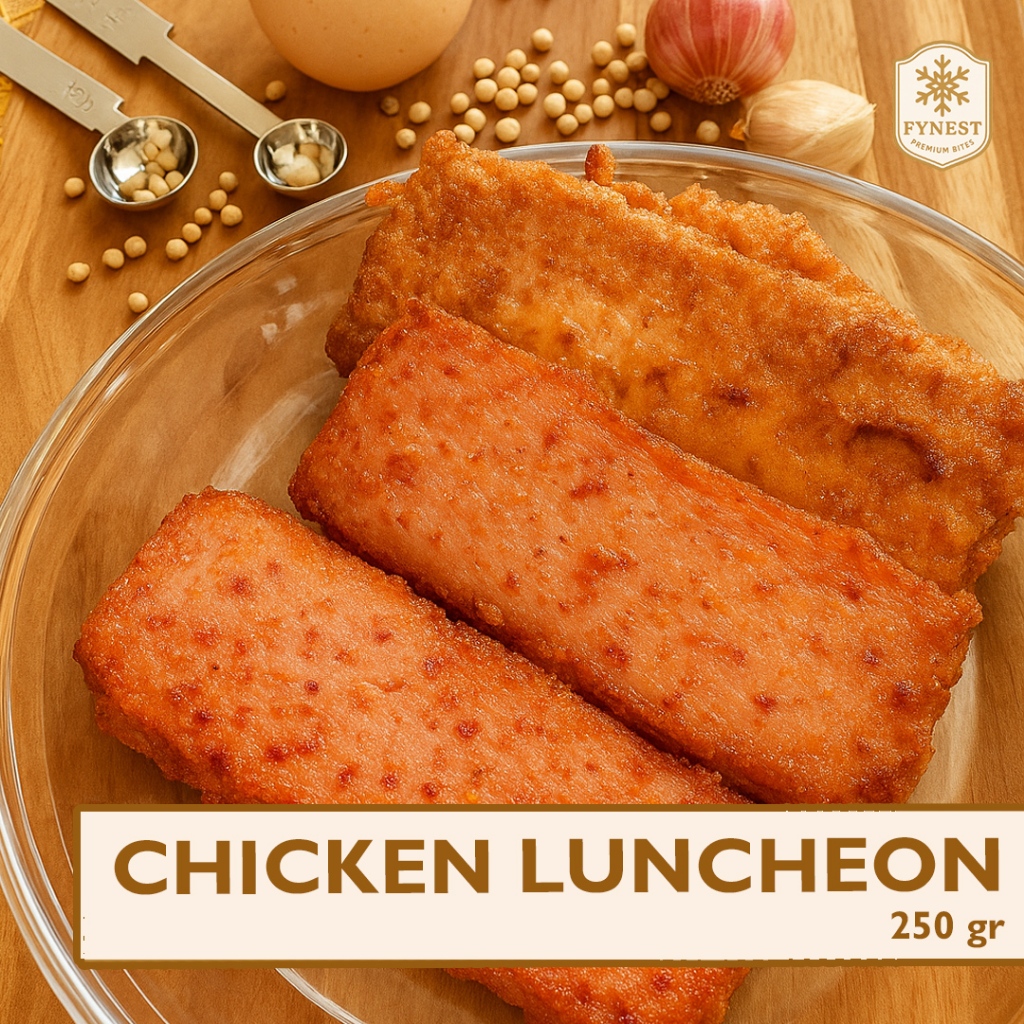 

CHICKEN LUNCHEON | KORNET AYAM Premium Homemade NO MSG NO PENGAWET 250gr