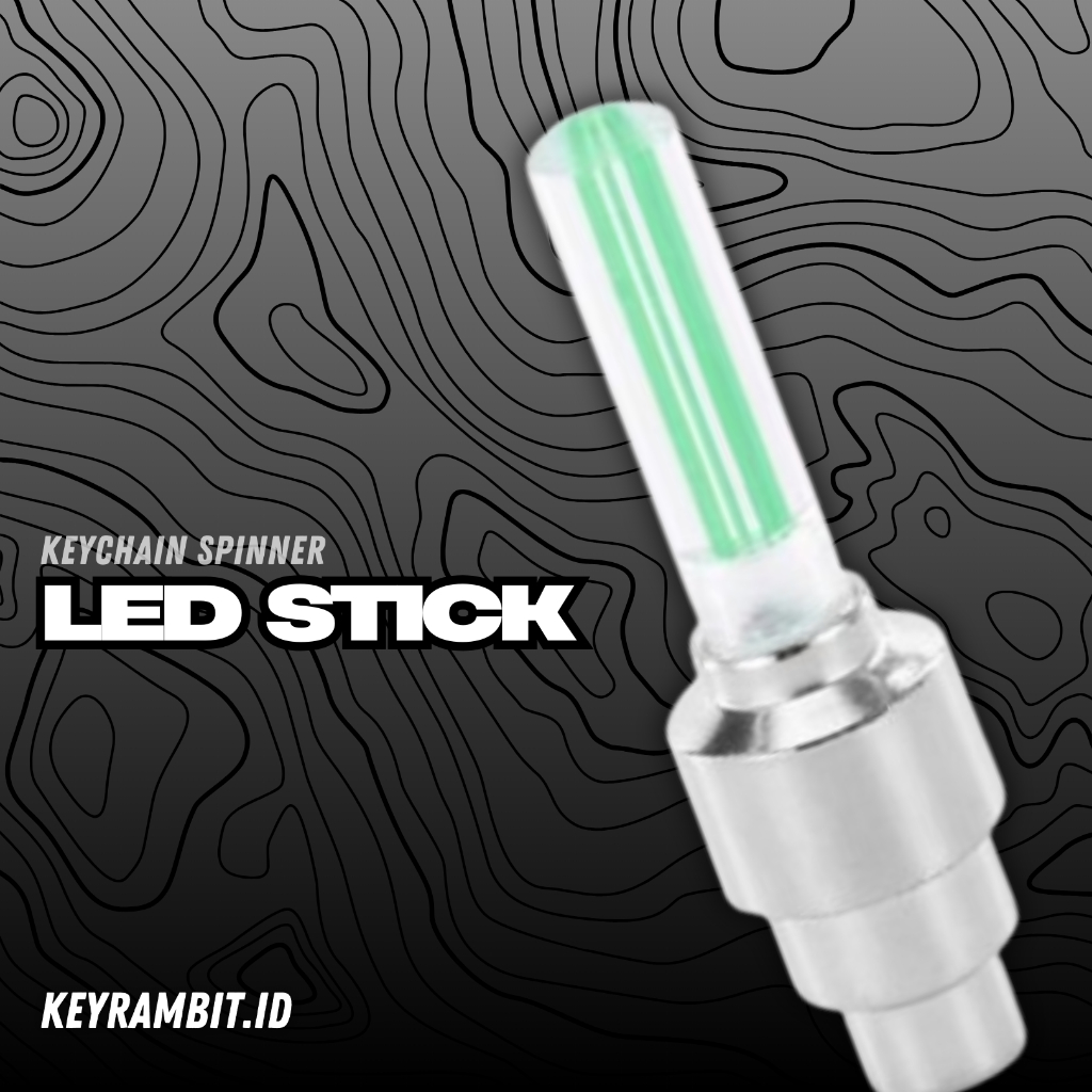 LED Spinning Keychain