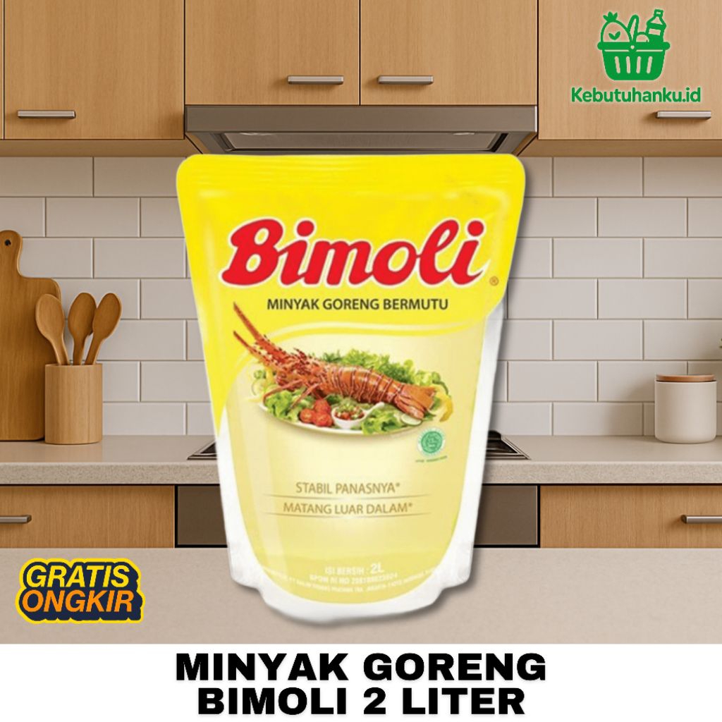 

Minyak Goreng Bimoli Refill 2 Liter Pouch – Minyak Berkualitas, Gorengan Renyah & Enak