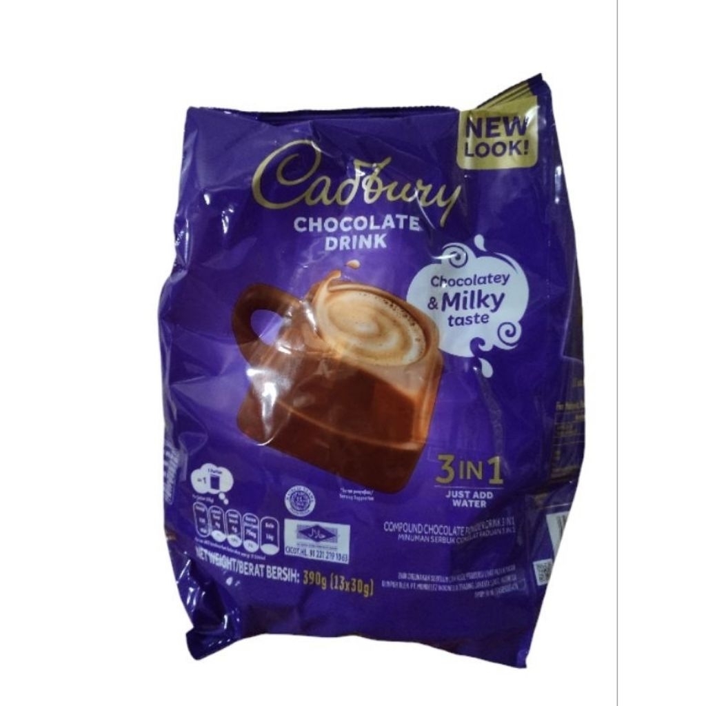 

CADBURY 3in1 Hot Chocolate Drink Thailand (30g x 13 sachet)