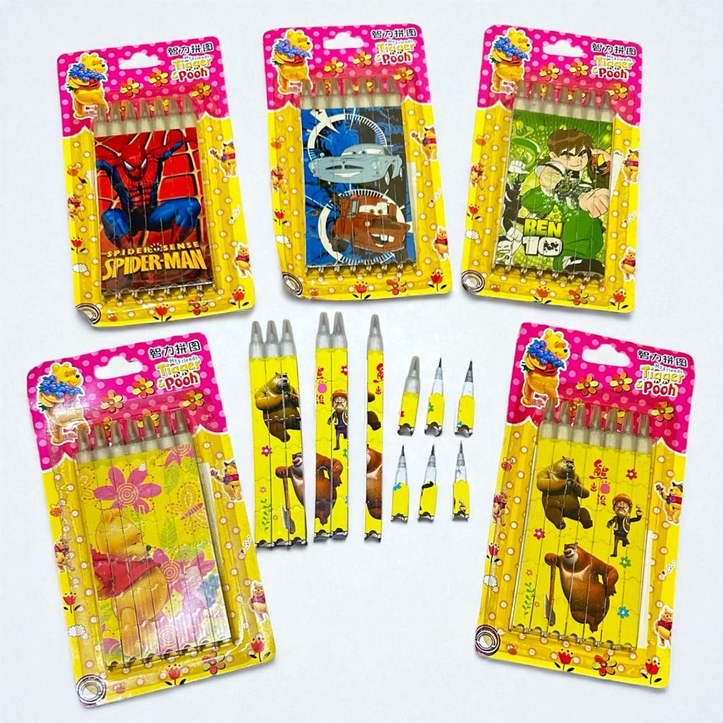 

TERMURAH Pensil Susun Karakter Firal Anak / Pensil Lego Bongkar Pasang Karakter Lucu Unik Murah