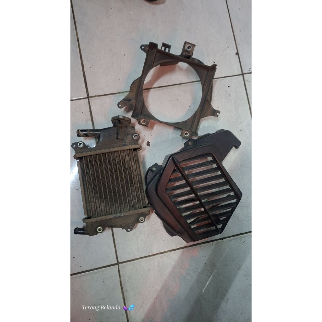 radiator set pcx 125 cbu bohlam