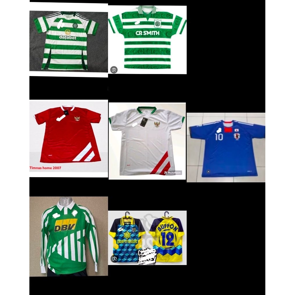 Jersey Bremen 1994/Jersey Jepang 2010/Jersey Japan 2011/Jersey Jepang 2011 Printing/Jersey GK Parma 