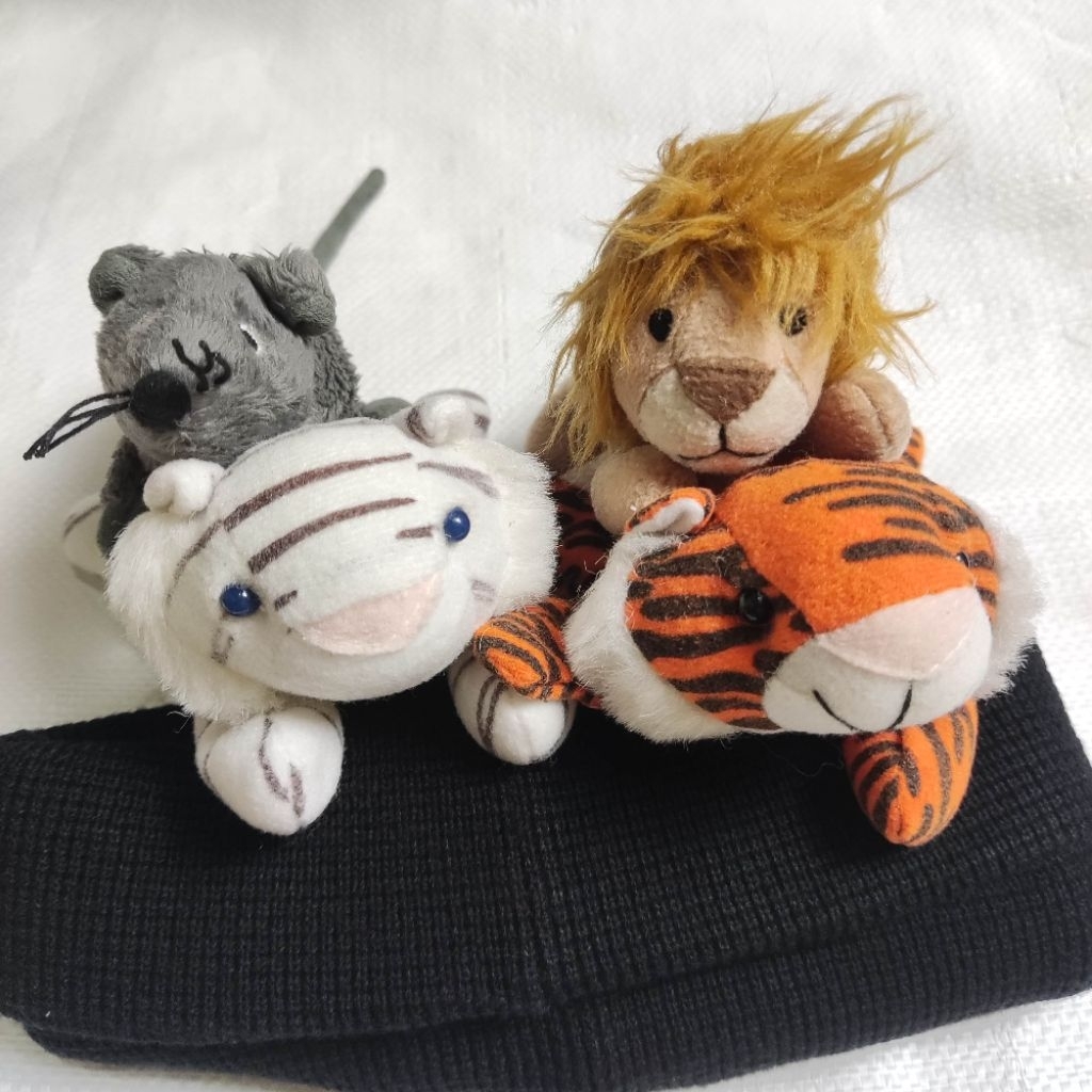 Paket Boneka Preloved Hewan - Boneka Preloved - Boneka Bekas - Boneka Edukasi - Boneka Mengenal Hewa