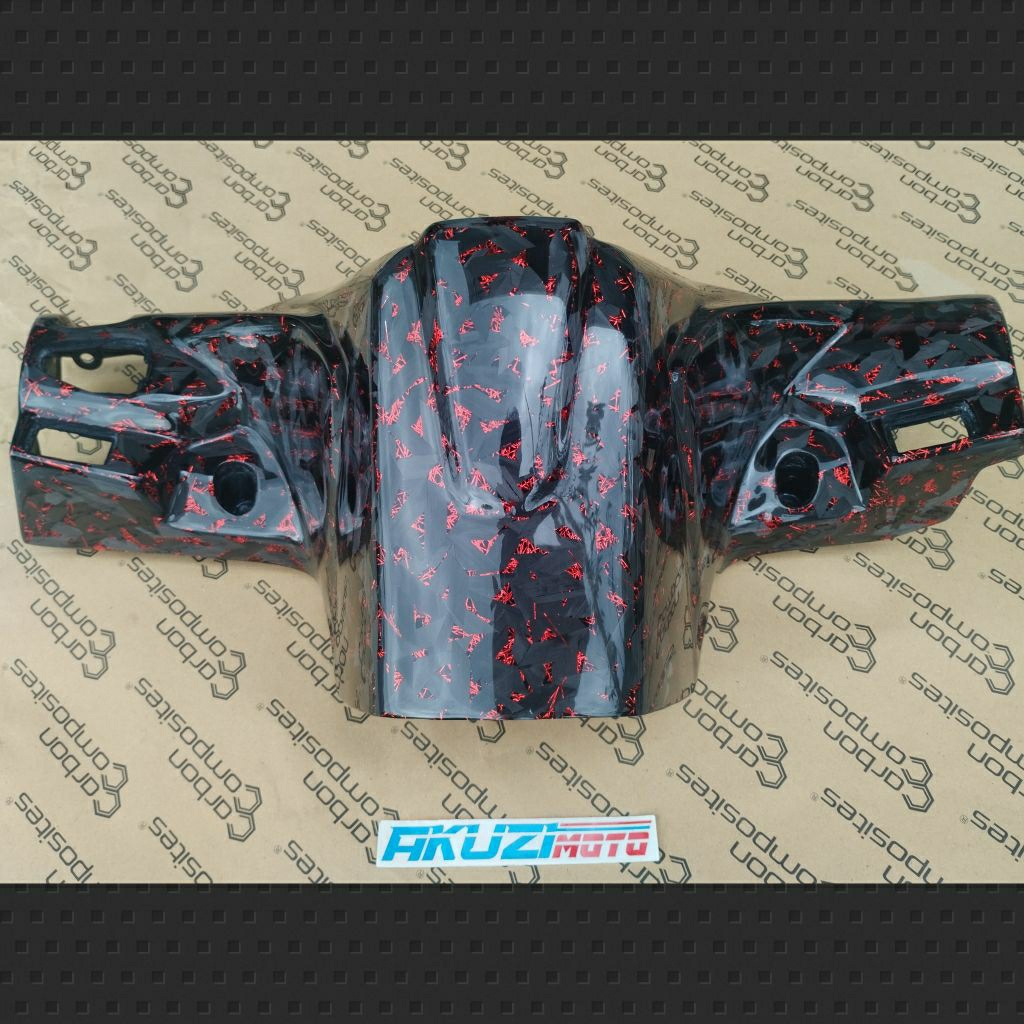 Batok Belakang Beat Karbu Carbon Kevlar