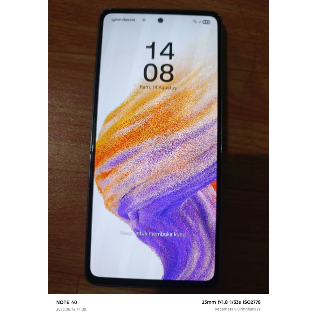 second samsung A53 5G 8/256
