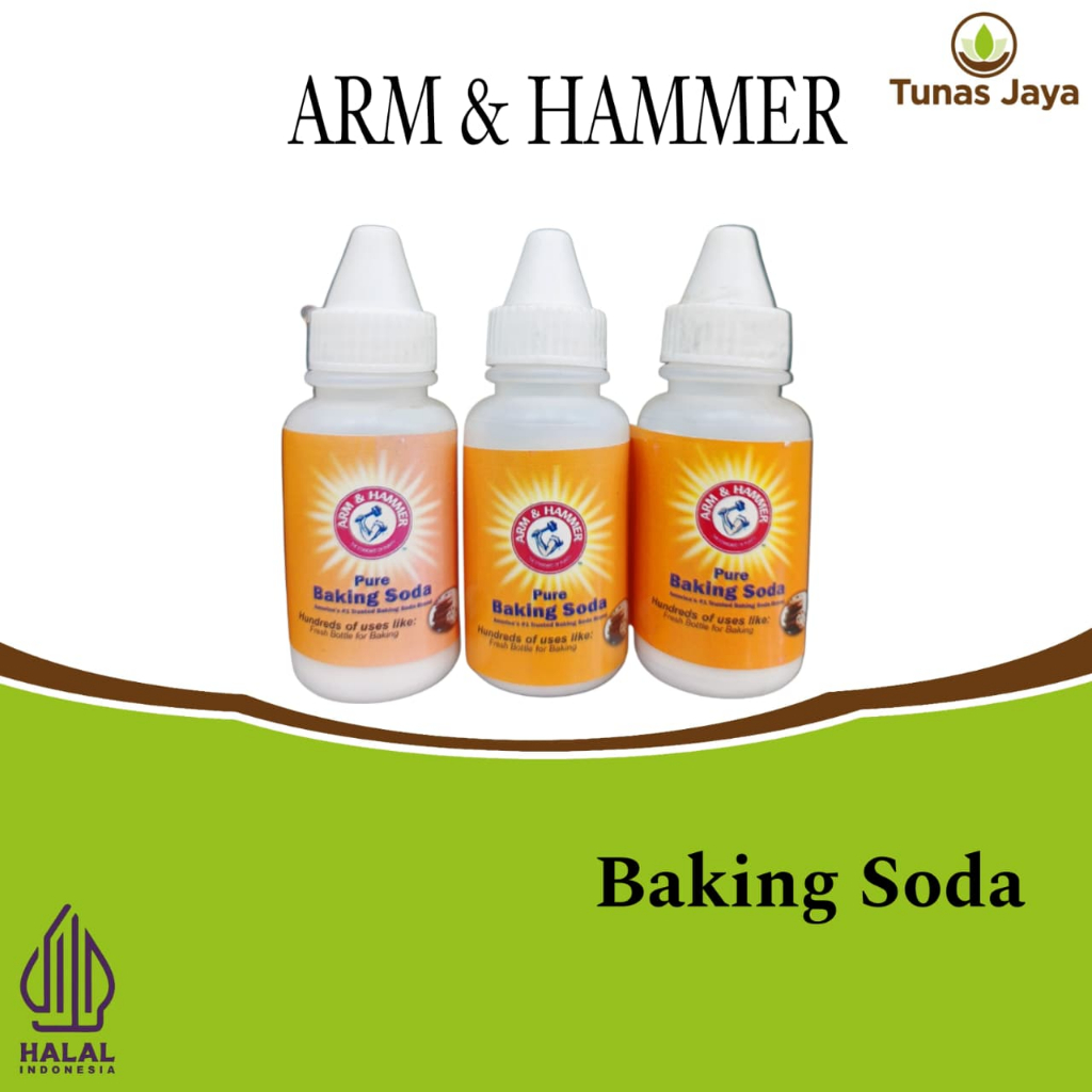 

Pure Baking Soda Arm isi 34gr & Hammer / Baking Soda Hammer