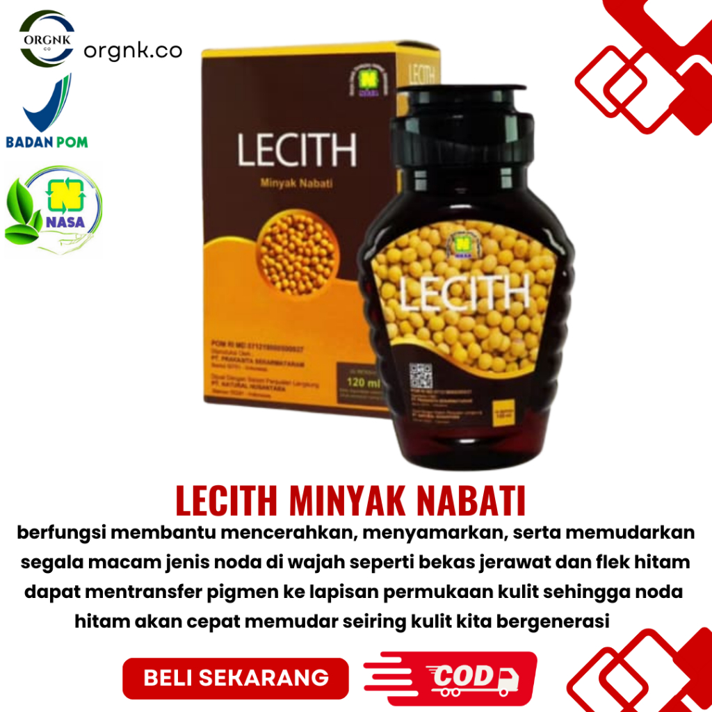

LECHITHIN CAIR MURNI 120ML ORIGINAL