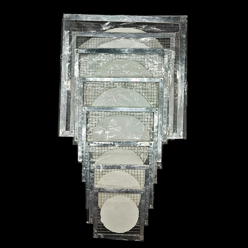 Kawat Kasa dengan Keramik / Kasa Asbes / Kasa Bunsen / Kasa Pembakaran / Kasa Bunsen, Kawat Kasa Ker