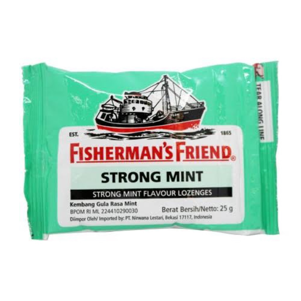 

Fisherman's Friend Strong Mint 25gr