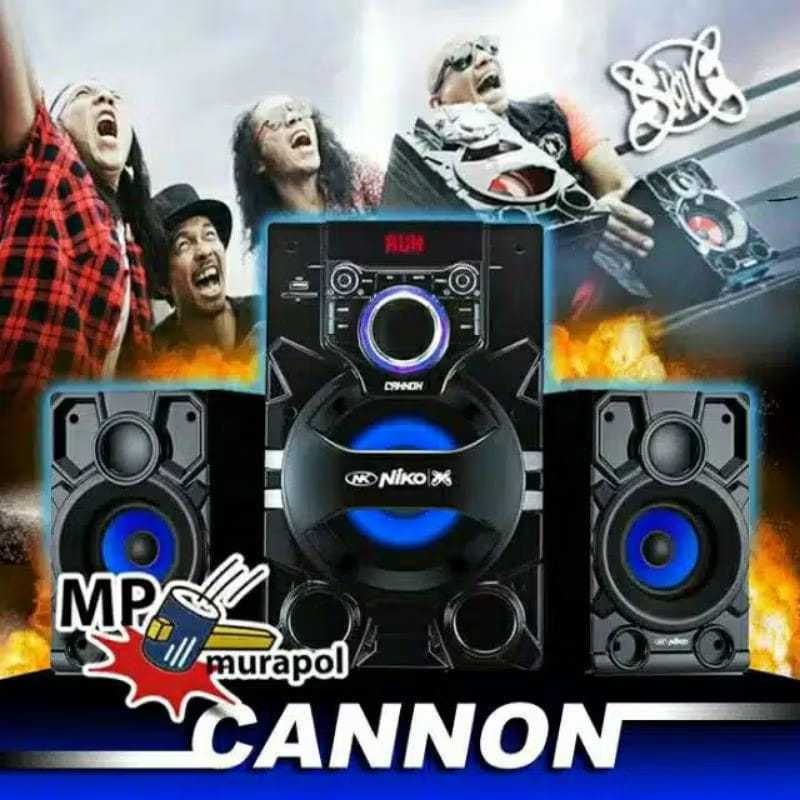 Niko Speaker Slank, Speaker Portable Bluetooth/Niko Speaker Bluetooth Xtra Bass Multimedia Subwoofer