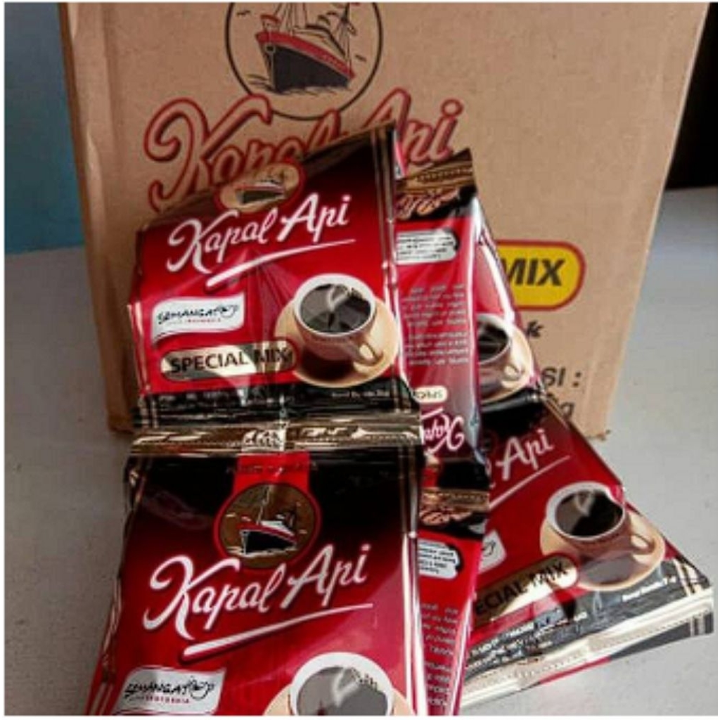 

Paket hemat 20 sachet KAPAL API MIX INSTAN Kemasan Renceng isi 10 x 25 gr