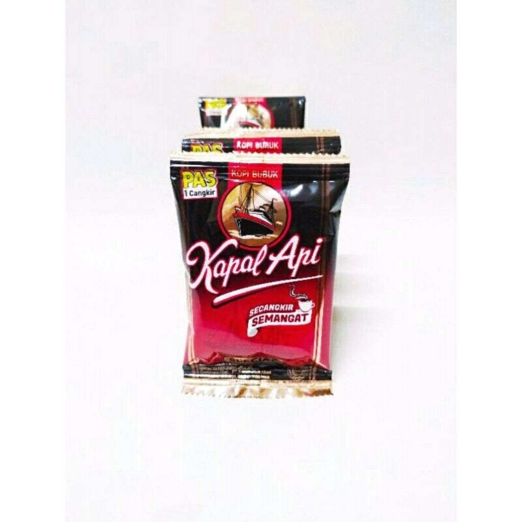

Kapal Api Bubuk Mini | Kopi Kapal Api Bubuk tanpa Gula Renceng 6gr x 11 pcs