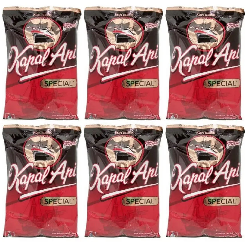 

Kapal Api Kopi Bubuk Spesial Merah 60 - 350gr