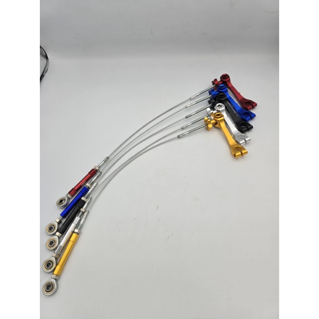 Paket Kawat Seling Rem Belakang Motor Plus Paha Rem Full Cnc