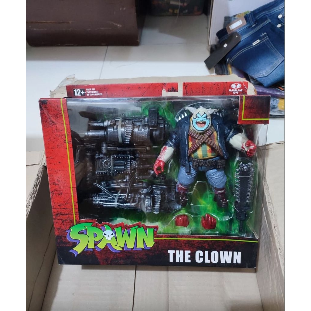 mcfarlane spawn clown misb