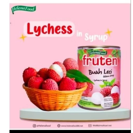 

Helena food Buah Leci in sirup 250gr