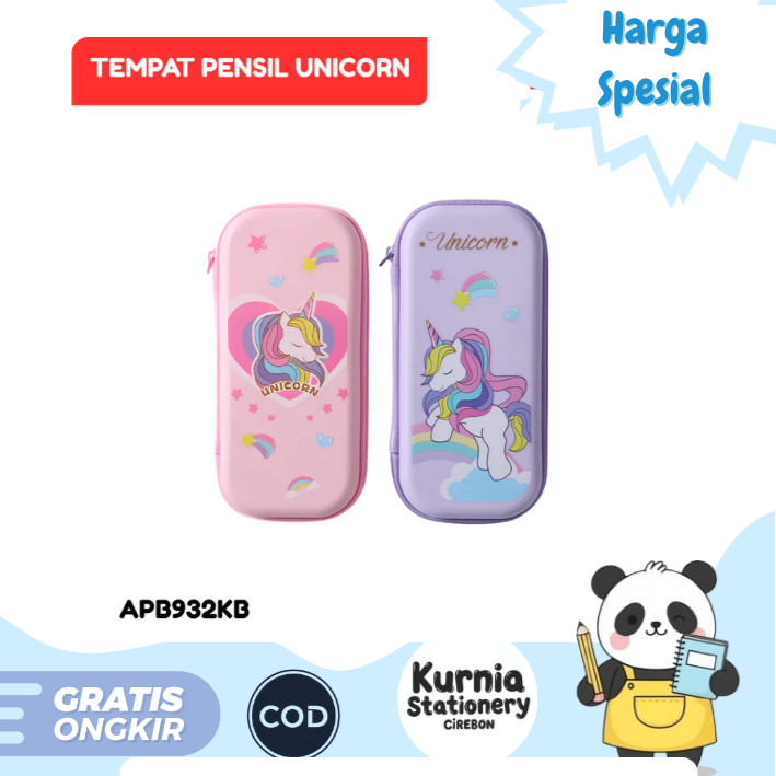 

M&G Large Capacity Pencil Bag Unicorn Series APB932KB/ Pencil Case/ Tempat Pensil (Satuan)