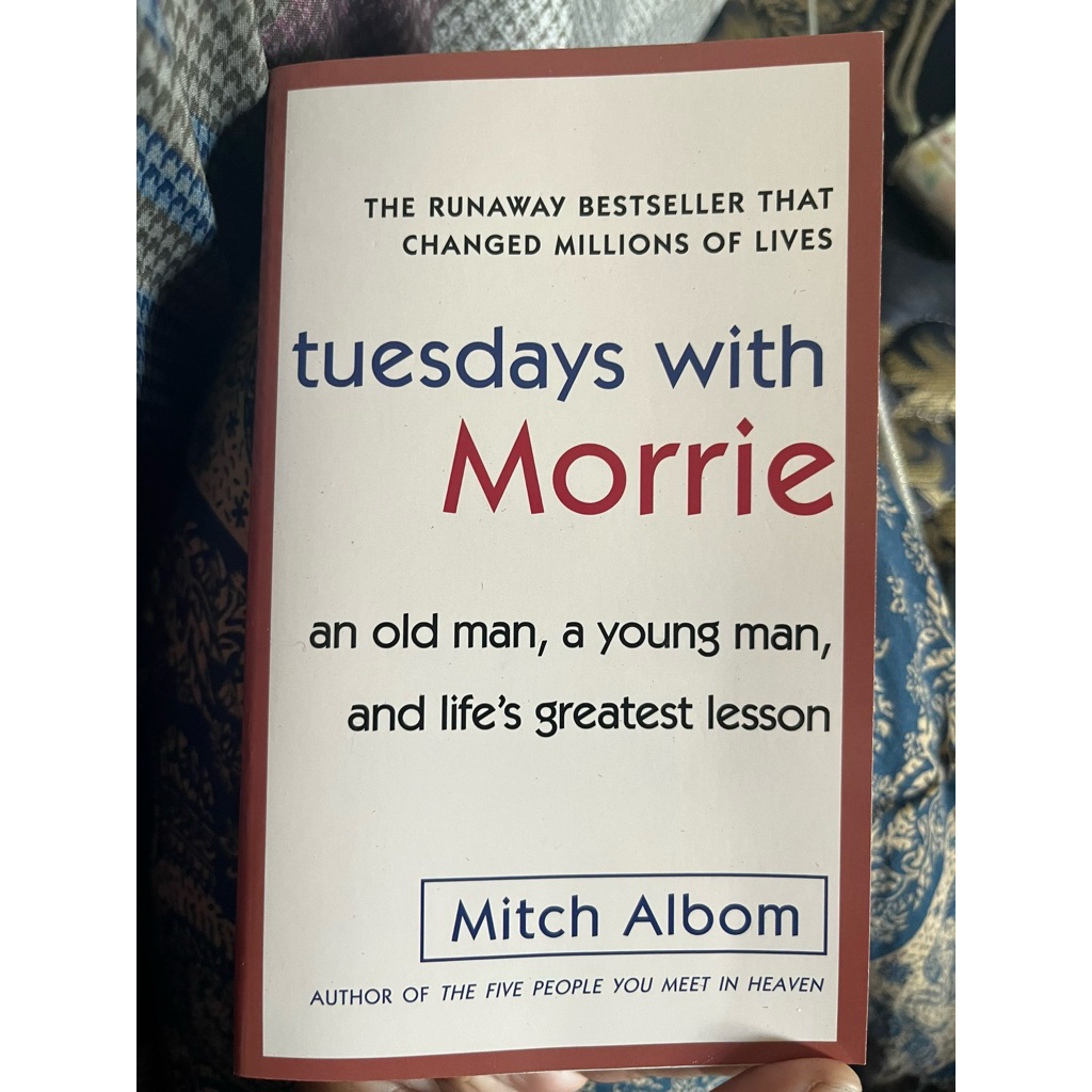 Tuesday With Morrie Preloved