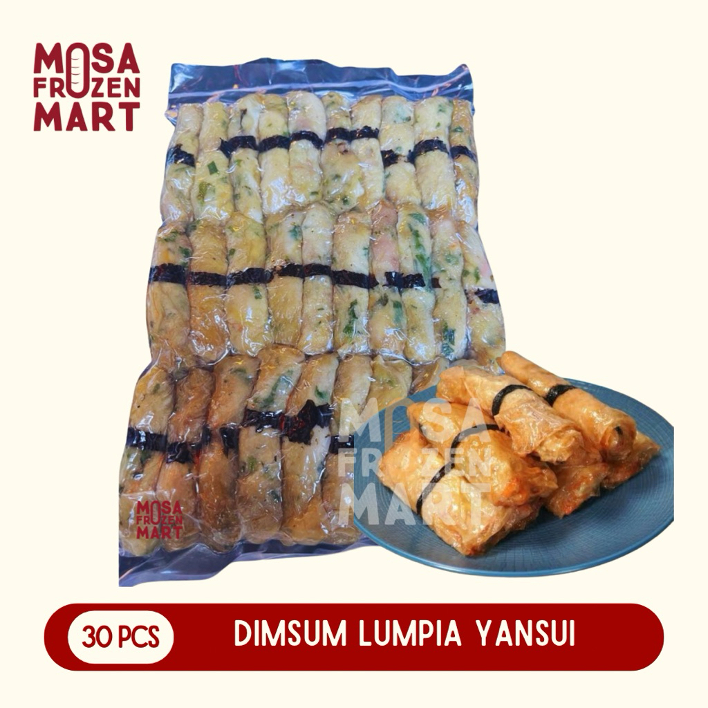 

Dimsum Lumpia Yansui Pack Besar Isi 30 Pcs