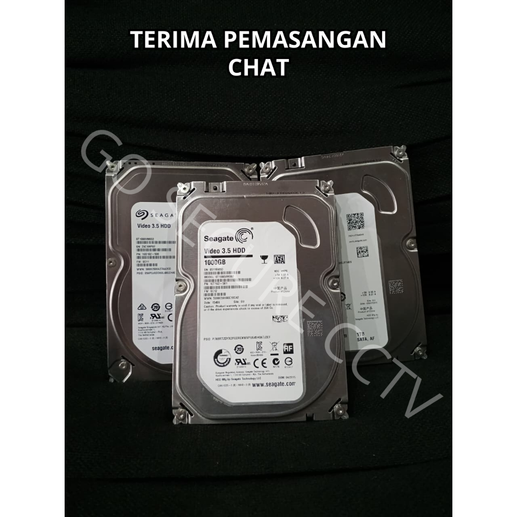HARDDISK CCTV 1 TB / HDD 1 TB SEAGATE / HDD 1TB WD / HDD CCTV